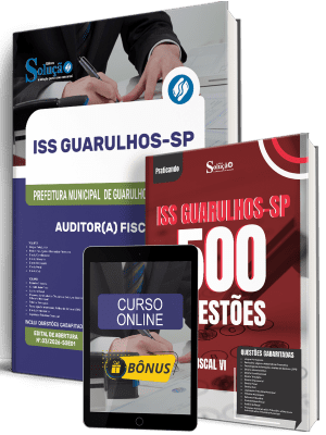 Combo ISS Guarulhos - SP 2026 - Auditor(a) Fiscal VI - Imagem 1