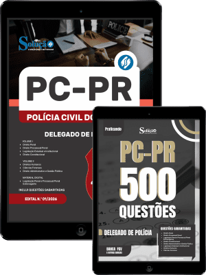 Combo PC-PR 2026 - Delegado de Polícia - Imagem 1