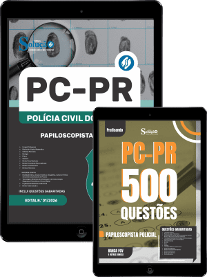 Combo PC-PR 2026 - Papiloscopista Policial - Imagem 1