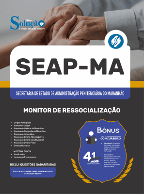 Apostila SEAP-MA 2026 - Monitor de Ressocialização - Imagem 3