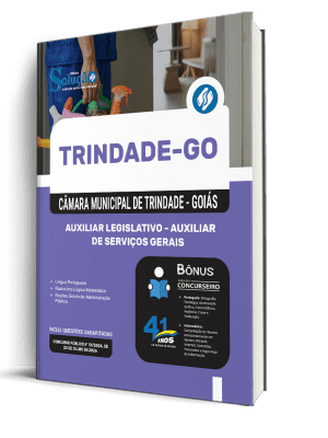 Apostila Câmara de Trindade-GO 2026 - Auxiliar Legislativo - Auxiliar de Serviços Gerais - Imagem 2