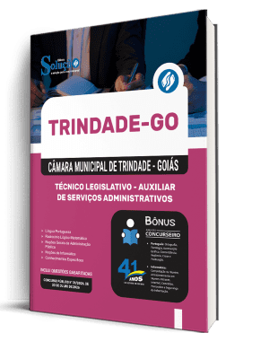 Apostila Câmara de Trindade-GO 2026 - Técnico Legislativo - Auxiliar de Serviços Administrativos - Imagem 2