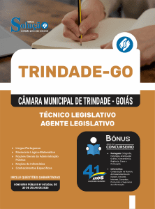 Apostila Câmara de Trindade-GO 2026 - Técnico Legislativo - Agente Legislativo - Imagem 3