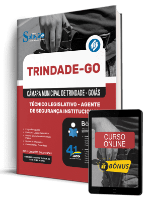 Apostila Câmara de Trindade-GO 2026 - Técnico Legislativo - Agente de Segurança Institucional - Imagem 1