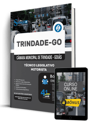 Apostila Câmara de Trindade-GO 2026 - Técnico Legislativo - Motorista - Imagem 1