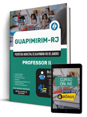 Apostila Prefeitura de Guapimirim-RJ 2026 - Professor II - Imagem 1