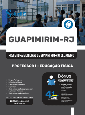 Apostila Prefeitura de Guapimirim-RJ 2026 - Professor I - Educação Física - Imagem 3