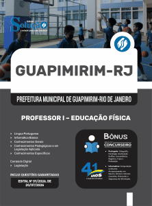Apostila Prefeitura de Guapimirim-RJ 2026 - Professor I - Educação Física - Imagem 3