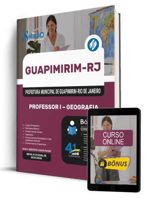 Apostila Prefeitura de Guapimirim-RJ 2026 - Professor I - Geografia - Imagem 1