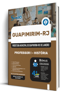 Apostila Prefeitura de Guapimirim-RJ 2026 - Professor I - História - Imagem 2