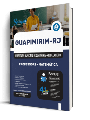 Apostila Prefeitura de Guapimirim-RJ 2026 - Professor I - Matemática - Imagem 2