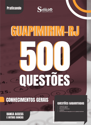 Caderno de Questões Prefeitura de Guapimirim-RJ - Conhecimentos Gerais - 500 Questões Gabaritadas - Imagem 2