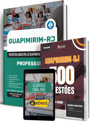 Combo Prefeitura de Guapimirim-RJ 2026 - Professor II - Imagem 1