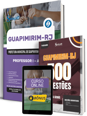 Combo Prefeitura de Guapimirim-RJ 2026 - Professor I - Artes - Imagem 1
