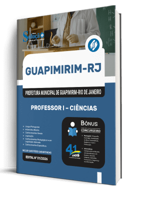 Combo Prefeitura de Guapimirim-RJ 2026 - Professor I - Ciências - Imagem 2