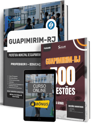 Combo Prefeitura de Guapimirim-RJ 2026 - Professor I - Educação Física - Imagem 1