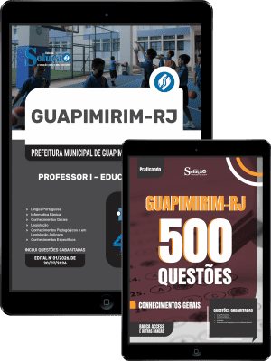 Combo Prefeitura de Guapimirim-RJ 2026 - Professor I - Educação Física - Imagem 1