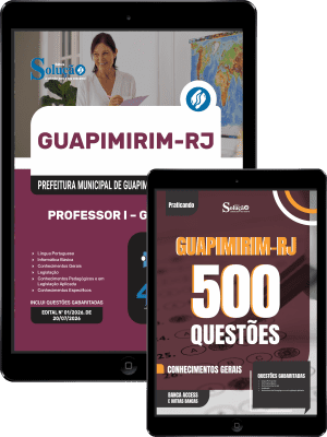 Combo Prefeitura de Guapimirim-RJ 2026 - Professor I - Geografia - Imagem 1