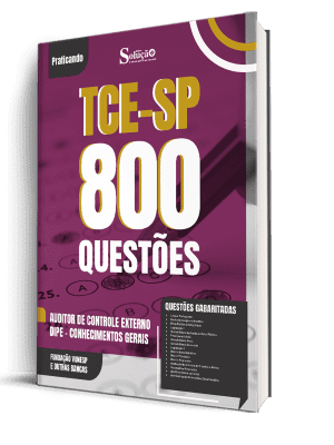 Caderno de Questões TCE-SP - Auditor de Controle Externo - DIPE - Conhecimentos Gerais - 800 Questões Gabaritadas - Imagem 1