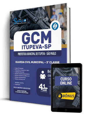 Apostila Prefeitura de Itupeva-SP 2026 - Guarda Civil Municipal - 3ª Classe - Imagem 1