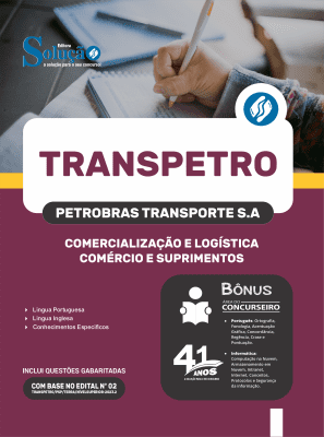 Apostila Transpetro em PDF 2026 - Profissional Transpetro de Nível Superior - Júnior - Ênfase 8: Comercialização e Logística - Comércio e Suprimentos - Imagem 1
