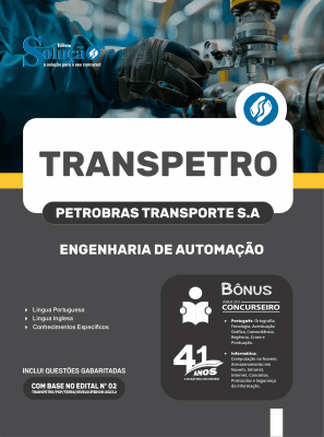 Apostila Transpetro em PDF 2026 - Profissional Transpetro de Nível Superior - Júnior - Ênfase 17: Engenharia de Automação - Imagem 1