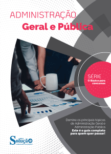 Apostila O Básico para Concursos em PDF - Administração Geral e Pública - Imagem 1