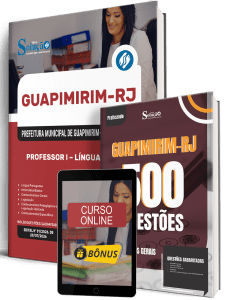 Combo Prefeitura de Guapimirim-RJ 2026 - Professor I - Língua Inglesa - Imagem 1