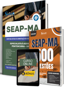 Combo SEAP-MA 2026 - Especialista à Assistência Penitenciária - Especialidade: Direito - Imagem 1