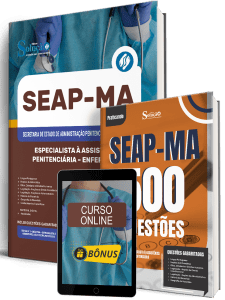 Combo SEAP-MA 2026 - Especialista à Assistência Penitenciária - Especialidade: Enfermagem - Imagem 1