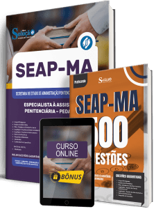 Combo SEAP-MA 2026 - Especialista à Assistência Penitenciária - Especialidade: Pedagogia - Imagem 1
