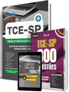 Combo TCE-SP 2026 - Auditor de Controle Externo - DIPE - Direito - Imagem 1