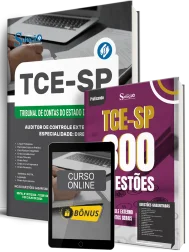 Capa Combo TCE-SP 2026 - Auditor de Controle Externo - DIPE - Direito