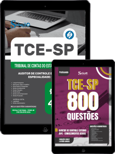 Combo TCE-SP 2026 - Auditor de Controle Externo - DIPE - Direito - Imagem 1