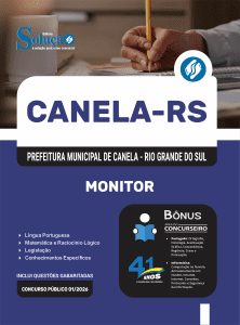 Apostila Prefeitura de Canela-RS 2026 - Monitor - Imagem 3
