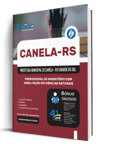 Apostila Prefeitura de Canela-RS 2026 - Profissional do Magistério com Habilitação em Ciências Naturais - Imagem 2