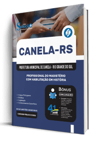 Apostila Prefeitura de Canela-RS 2026 - Profissional do Magistério com Habilitação em História - Imagem 2