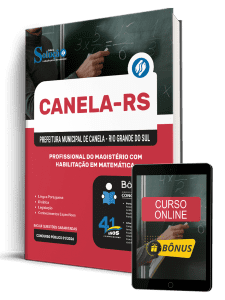 Apostila Prefeitura de Canela-RS 2026 - Profissional do Magistério com Habilitação em Matemática - Imagem 1