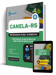 Apostila Prefeitura de Canela-RS 2026 - Profissional do Magistério com Habilitação em Séries Iniciais - Imagem 1