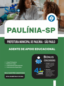 Apostila Prefeitura de Paulínia - SP 2026 - Agente de Apoio Educacional - Imagem 3
