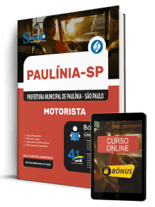 Apostila Prefeitura de Paulínia - SP 2026 - Motorista - Imagem 1
