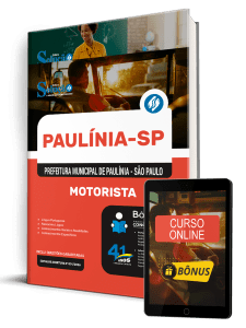 Apostila Prefeitura de Paulínia - SP 2026 - Motorista - Imagem 1