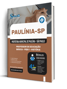 Apostila Prefeitura de Paulínia - SP 2026 - Professor de Educação Básica - PEB II - História - Imagem 2
