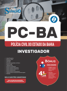 Apostila PC-BA 2026 - Investigador de Polícia Civil - Imagem 3