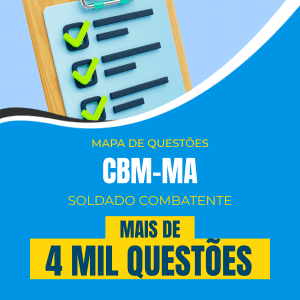 Mapa de Questões Online - CBM-MA - Soldado Combatente - 4 Mil Questões - Imagem 1