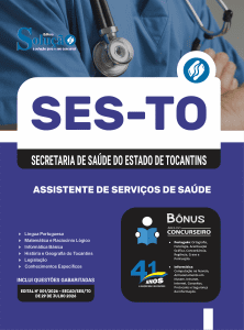 Apostila SES-TO em PDF 2026 - Assistente de Serviços de Saúde - Imagem 1