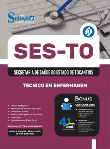 Apostila SES-TO em PDF 2026 - Técnico em Enfermagem - Imagem 1