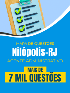 Mapa de Questões Online - Câmara de Nilópolis-RJ - Agente Administrativo - 7 Mil Questões - Imagem 1