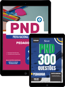 Combo PND 2026 - Pedagogia (Apostila + Caderno) - Imagem 1