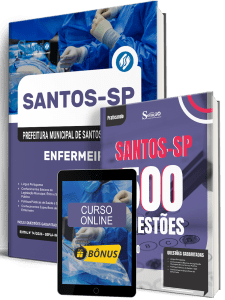 Combo Prefeitura de Santos - SP 2026 - Enfermeiro - Imagem 1
